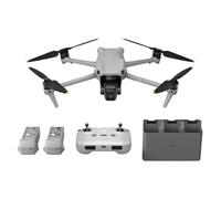 DJI Bundle Air 3 Fly More avec radiocommande DJI RC-N2, drone caméra pour adultes 4K HDR, télécaméra moy. et double caméra principale grand-angle, temps de vol max. 46 min, 48 MP, O4, 2 batteries sup.
