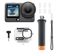 DJI Bundle Apnée/Snorkeling Osmo Action 6, caméra d’Action idéale pour Les plongeurs avec Une étanchéité de 20 m, jauge de Pression d’Eau, caméra d’Action 4K pour Les Sports sous-Marins