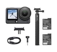 Bundle Capture More DJI Osmo Action 6, caméra d’Action avec capteur carré 1/1,1″, Barre d’Extension de 1,5 m, caméra Sportive 8K idéale pour des scénarios de Prise de Vue Polyvalents