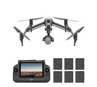 DJI Bundle DJI Inspire 3 Standard, ProRes 8K RAW/CDNG Plein écran, Caméra FPV de Nuit Ultra Grand-Angle 1/1,8 Pouce, Configurations Doubles du Cadre, Transmission vidéo O3 Pro
