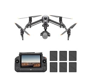 DJI Bundle DJI Inspire 3 Standard, ProRes 8K RAW/CDNG Plein écran, Caméra FPV de Nuit Ultra Grand-Angle 1/1,8 Pouce, Configurations Doubles du Cadre, Transmission vidéo O3 Pro