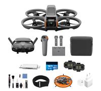 DJI Bundle Fly More Avata 2 (Trois Batteries), Drone FPV avec Caméra 4K, Acrobaties en Une Touche, Protection d’hélice intégrée, Drone Caméra avec Goggles 3 et RC Motion 3