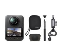 DJI Bundle POV arrière Cyclisme sur Route Osmo 360, caméra 360 avec imagerie 360° de 1 Pouce, vidéo 360° en 8K Native, vidéo 4K/120 IPS Angle Ultra-Large 170°, caméra d’Action pour Le vélo