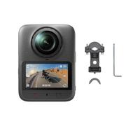 DJI Bundle POV Guidon de Moto Osmo 360 II, caméra 8K 360° | Imagerie 360° HDR 8K/60 ips native, 105 Go, plage dynamique de 14,5 stops, IA SuperNight 2.0, support moto renforcé
