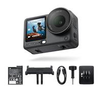 DJI Bundle Standard Osmo Action 6, caméra d'action 8K pour usage quotidien | Capteur carré de 1/1,1 pouce, ouverture variable de f/2,0 à f/4,0, conception résistante au froid, autonomie de quatre heures