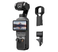 DJI Bundle Standard Osmo Pocket 4, caméra vlog de Poche avec nacelle et étui de Protection, caméra vlog de Poche avec nacelle, capteur CMOS 1 Pouce et 4K/240 IPS, 107 Go de mémoire Interne
