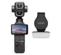 DJI Bundle Standard Osmo Pocket 4P, caméra vlog 4K à Double Objectif | Zoom optique 3×, zoom jusqu’à 12×, 4K/240 ips, plage dynamique de 17 stops, 103 Go de stockage intégré