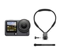 DJI Bundle Tournage pour Support de Cou Osmo Action 6, caméra d’Action pour Un Enregistrement Mains Libres avec capteur 1/1,1″, 4 h de Batterie, caméra d’Action 4K idéale pour la pêche