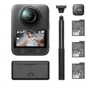 DJI Bundle Vlog Osmo 360, caméra 360 idéale pour Vloggers avec émetteur Mic Mini, autonomie de Batterie prolongée, caméra d’Action avec imagerie 360° de 1 Pouce, vidéo 360° en 8K Native