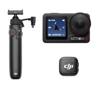 DJI Bundle Vlog Osmo Action 5 Pro (Mic 3), caméra d’Action 4K/120 IPS étanche avec capteur 1/1,3″, Micro sans Fil pour iPhone/caméra/Android, contrôle de Gain adaptatif