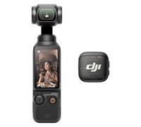 DJI Bundle Vlog Osmo Pocket 3 (Mic 3), caméra de vlog 4K/120 IPS, stabilisation 3 Axes, Suivi de Visage/Objet, Mise au Point Rapide, Micro sans Fil pour iPhone/caméra/Android