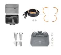 DJI FLIP Kit complet avec télécommande d'écran : sac de transport, pieds surélevés, cache télécommande RC2, support de télécommande RC2 (noir), hélice spéciale anti-collision