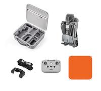 DJI Kit d'accessoires 5 en 1 compatible avec Air 3S RC-N3, avec sac de rangement, emplacement d'hélicoptère, support d'hélice, dragonne de transport, housse de protection en silicone
