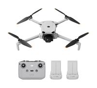 Bundle Deux Batteries DJI Lito 1 avec DJI RC-N3, drone avec caméra 4K pour débutants, Détection d’obstacles, ActiveTrack, vidéo 4K et image 8K, léger pour adultes, Transmission vidéo de 15 km, C0