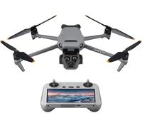 DJI Mavic 3 Pro avec DJI RC (radiocommande avec écran), Drone phare à trois caméra avec caméra Hasselblad CMOS 4/3, Temps de vol 43 min et Transmission vidéo HD 15 km
