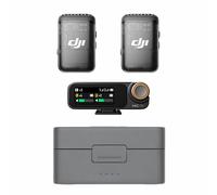 Microphone sans-fil - DJI - Mic 2 - 2 TX + 1 RX - Réduction de bruit - Autonomie 18h