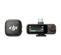 DJI Mic 3 1 TX + 1 RX Micro sans fil pour iPhone/appareil photo/Android, ultra-léger, contrôle d’amplification adaptatif pour un volume équilibré, jusqu’à 28 heures d’autonomie