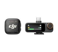 DJI Mic 3 (1 TX + 1 RX), Microphone Cravate sans Fil pour iPhone/caméra/Android, ultraléger, durée de Fonctionnement prolongée et Charge Rapide, Transmission de 400 m