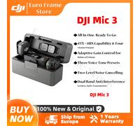 DJI Mic 3 Wireless Lavalier Mic Ultralight Extended Time & Fast Charging 400m Transmission Noise Cancelling Vlog Streaming Dji Mic 3 (1 émetteur + 1 récepteur)
