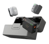 DJI Microphone sans fil Mic Mini 2 – 2 émetteurs + 1 récepteur + boîtier de charge