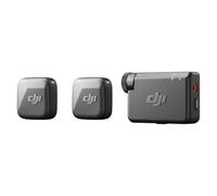 DJI Mic Mini (2 TX + 1 RX), Audio Riche en détails, Microphone Cravate sans Fil pour caméra/Android, vlog à 2 Personnes, Production en équipe