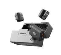 DJI Mic Mini, Ultra-léger, Micro Cravate sans Fil pour caméra/iPhone/Android, Mic Mini (2 TX + 1 RX + Boîtier de recharge)
