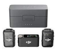 DJI - Micro cravate DJI Mic 2 + 2 émetteurs + 1 récepteur + 1 boîtier de recharge