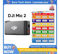 DJI Mic 2 (1 TX + 1 RX) - Audio HD - Réduction de bruit