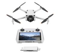 DJI Mini 3 Bundle (DJI RC) - Mini Drone Caméra Léger avec Nacelle Mécanique à 3 Axes, Vidéo 4K HDR, Temps de Vol de 38 Minutes, Transmission Vidéo jusqu’à 10 km, Prise de Vue Verticale