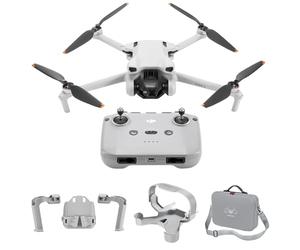 DJI Mini 3 Bundle - Mini-caméra-drone léger et pliable avec vidéo 4K HDR, 38 min de vol, véritables prises de vue verticales et fonctions intelligentes, C0,Avec tablier (Mini 3 (C0))