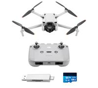 DJI Mini 3 Bundle - Mini Drone Caméra Léger avec Nacelle Mécanique à 3 Axes, Vidéo 4K HDR, Temps de Vol de 38 Min, Transmission Vidéo jusqu’à 10 km, Prise de Vue Verticale Réelle