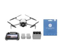 DJI Mini 4 Pro Fly More avec DJI RC 2 + Card Care Refresh 1-Year Plan, Mini Drone Pliable avec Caméra 4K, Moins de 0,549 lb/249 g, Temps de Vol de 34 min, 2 Batteries Supplémentaires, C0