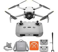 DJI Mini 4 Pro (télécommande DJI RC-N2) avec accessoires polyvalents, mini-drone pliable avec caméra vidéo 4K HDR pour adultes, moins de 249 g, 34 minutes de vol, portée de transmission vidéo, C0