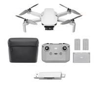 DJI Mini 4K Bundle Fly More, Drone Caméra 4K UHD, Moins de 249 g, Transmission Vidéo sur 10 km, Retour Auto, Trois Batteries, Résistance au Vent, Temps de Vol max. de 93 min, C0, QuickShots