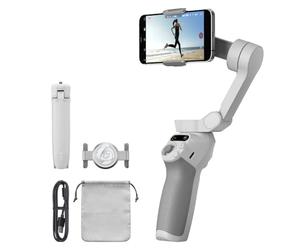 DJI Nacelle intelligente Osmo Mobile SE pour téléphone à 3 axes, portable et pliable, Android et iPhone avec ShotGuides, nacelle pour smartphone avec ActiveTrack 6.0, vidéos YouTube