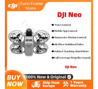 DJI Neo Drone caméra DJI Neo (sans télécommande) 135 g Léger et portable Vidéo 4K ultra-stabilisée Protections d'hélices à couverture complète Neuf Original DJI NEO Combo