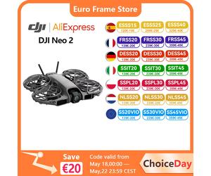 DJI Neo2 Drone caméra volante Drone 4K vidéo stabilisée 151g lumière et Portable couverture complète hélice garde neuf 2 C0 DJI Neo2-Fly Combo