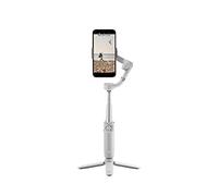 DJI OM 5 Stabilisateur nacelle pour smartphone , nacelle pour téléphone à 3 axes, barre d'extension intégrée, portable et pliable, nacelle pour Android et iPhone avec ShotGuides, Gris