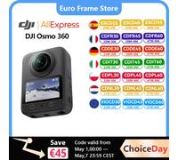 DJI Osmo 360 Standard Bundle 360 Camera with 1 Inch 360° Imaging 360° Video in 8K Native 360° Photo in 120MP DJI Osmo 360 360 Adventure Combo