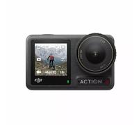 DJI Osmo Action 4 Standard-Combo, caméra d'action 4K/120 ips, performances chromatiques 10 bits et D-Log M, batterie longue durée de 1 770 mAh pour les vlogs, les voyages et les activités en plein air