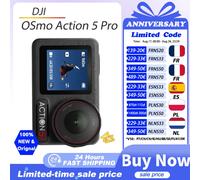 DJI Osmo Action 5 pro 1/1.3″ SSOR, autonomie de la batterie étendue de 4 heures, double écran tactile OLED haute luminosité, Action 5 Action 5 PRO only