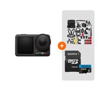 DJI - Osmo Action 5 Pro Adventure + Kit d'accessoires + Carte 128 Go