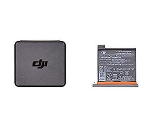 DJI Osmo Action Part 1 Batterie - Batterie de Rechange pour Osmo Action Cam, Batterie Additionnelle, Boitier de Transport et Protection, Installation Facile - Noir