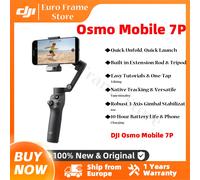 DJI Osmo Mobile 7P, stabilisation robuste à 3 axes, autonomie de 10 heures et chargement du téléphone, original, neuf