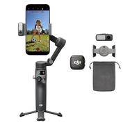 DJI Osmo Mobile 8 + Mic 3, nacelle stabilisatrice pour Smartphone, Suivi natif IA avec Audio et éclairage, Micro sans Fil, réduction Active du Bruit, 32 Bits en Virgule Flottante, Vlog