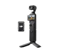 DJI Osmo Pocket 3 Creator Bundle - Caméra vlog CMOS 1'' et vidéo 4K/120fps, numérique et compacte, stabilisation 3 axes, suivi visage/objet, mise au point rapide, avec micro pour son cristallin