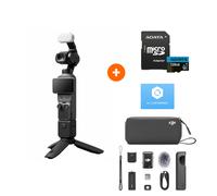 DJI - Osmo Pocket 4 Creator Combo + Care refresh 1 an + Carte 64Go