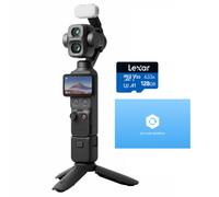 DJI - Osmo Pocket 4P Vlog Combo + Care refresh 1 an + Carte 128Go OFFERTES