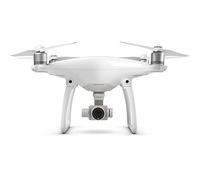 DJI Phantom 4 (Version UE) - Drone Quadricoptère avec Caméra - Offre 30-Min de Vol - Caméra 4K - Photos & Vidéos HD - Design Élégant - 5 Capteurs Optiques - Radiocommande avec Support Mobile