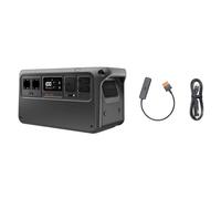 DJI Power 1000 V2 Station d'alimentation portable 1024 Wh, 2600 W avec câble de charge de voiture vers DC (12 V/24 V), charge rapide en 37 minutes. De 0% à 80%, générateur électrique pour le camping